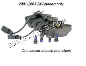 Brake Pad Set-Rear 2001-2003