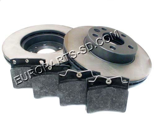 1997-1999 Eurovan Front Brake Kit-Girling Calipers