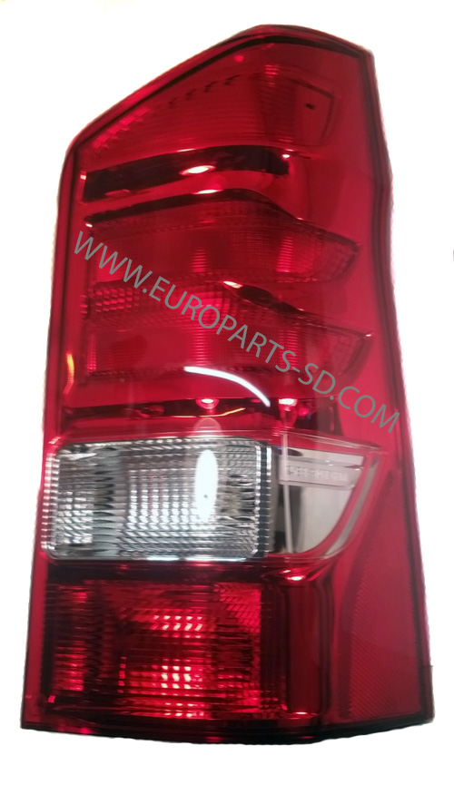 For 2014-2020 Mercedes-benz Metris USMD Model / Mercedes-benz V-class/vito  European Model Red Lens LED Rear Bumper Stop Brake Light 