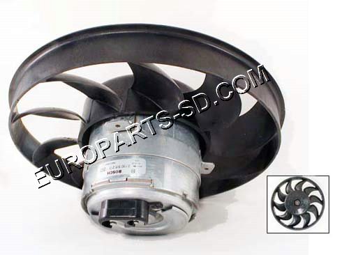 Radiator Fan Assembly-Original Bosch 1992-1996 ***NO LONGER AVAILABLE***